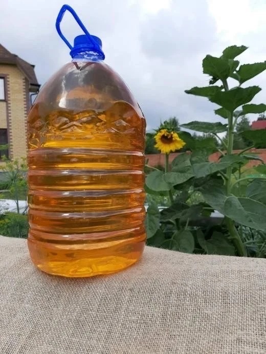 Масло подсолнечное нерафинированное